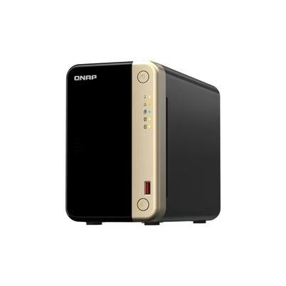 Qnap Ts-264 Nas Torre Intel® Celeron® N5095 8 Gb 0 Tb Qnap Turbo System Negro, Oro