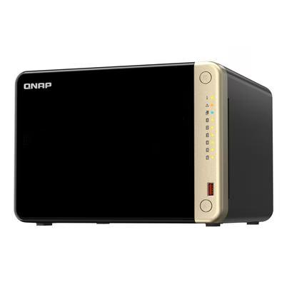 Qnap Ts-664 Nas Torre Intel® Celeron® N5095 8 Gb Ddr4 0 Tb Qnap Qts Negro, Bronce