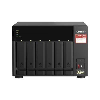 Qnap Ts-673a Nas Torre Ryzen Embedded V1500b 8 Gb Ddr4 0 Tb Qnap Turbo System Antracita