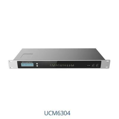 Sistema De Centralita Privada Grandstream Networks Ucm6304 (Pbx) 4 Puerto(S) 2500 Usuario(S) Gigabit Ethernet Visualizador Lcd Gris