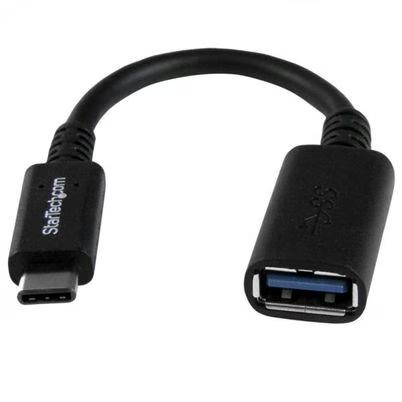 Startech.Com Adaptador Usb-C A Usb - Usb 3.0 (5gbps) - 15cm - Con Certificación Usb-If - Usb-C A Usb-A - Usb 3.2 Gen 1 - Adaptador Usb Tipo C