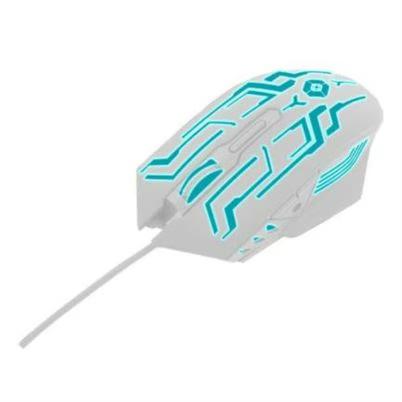 Mouse Vortred Legacy Gamer Optico 1000 Dpi Alámbrico 6 Botone(S) Blanco