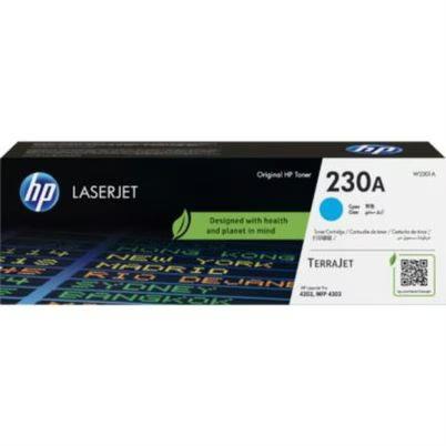 Cartucho De Tóner Hp W2301a Color Cian Rendimiento 1800 Página(S) Laserjet Pro 4203dw