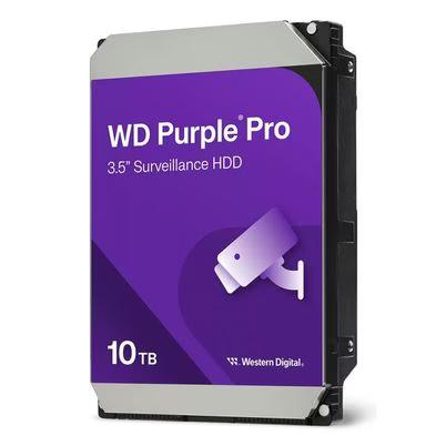 Disco Duro Interno Western Digital Purple Pro Wd102purp (3.5") Capacidad De Almacenamiento 10tb Interfaz Serial Ata Iii Velocidad De Transferencia De Datos 6 Gbit/S Velocidad De Rotación 7200 Rpm Color Gris, Morado