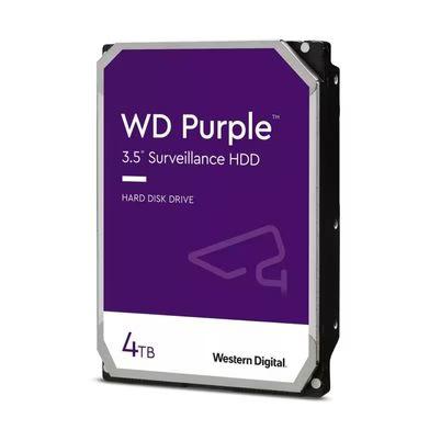 Disco Duro Western Digital Wd43purz (3.5") 4tb Serial Ata Iii Transferencia 5 Gbit/S 5400 Rpm Morado, Negro