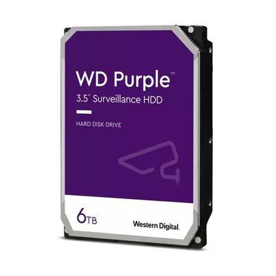 Disco Duro Western Digital Wd64purz (3.5") 6tb Serial Ata Iii Transferencia 6 Gbit/S 5400 Rpm Gris, Rojo