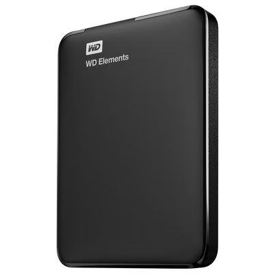 Disco Duro Externo Western Digital Wd Elements Portable Wdbuzg0010bbk-Wesn (2.5") Capacidad De Almacenamiento 1tb Interfaz Usb 3.2 Transferencia De Datos 5000 Mbit/S Color Del Producto Negro