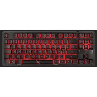 Teclado Gamer Xzeal Xst-300 Led, Alámbrico, Negro (Español) Xsatga1b