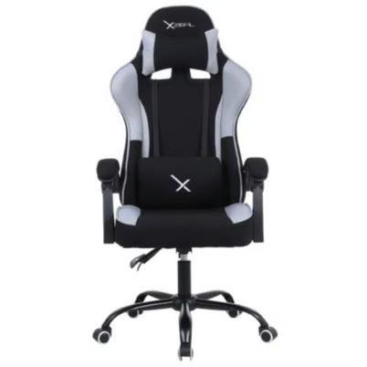 Silla Gamer Stylos Xz20 Capacidad 120kg Respaldo 165 Grados De Giro Ergonómico 5 Rueda(S) Pistón Clase 3 Base Metálica Nylon , Poliuretano Blanco , Negro