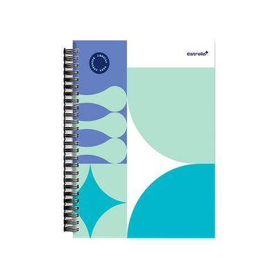 Cuaderno Profesional Estrella Tipo Raya, Pasta Semi Rígida, 100 Hojas.