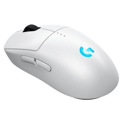 Mouse Logitech G Pro 2 910-007301 Detección De Movimiento Óptico Resolución De 4400 Dpi Conectividad Inalámbrico Rf 6 Botone(S) Color Blanco